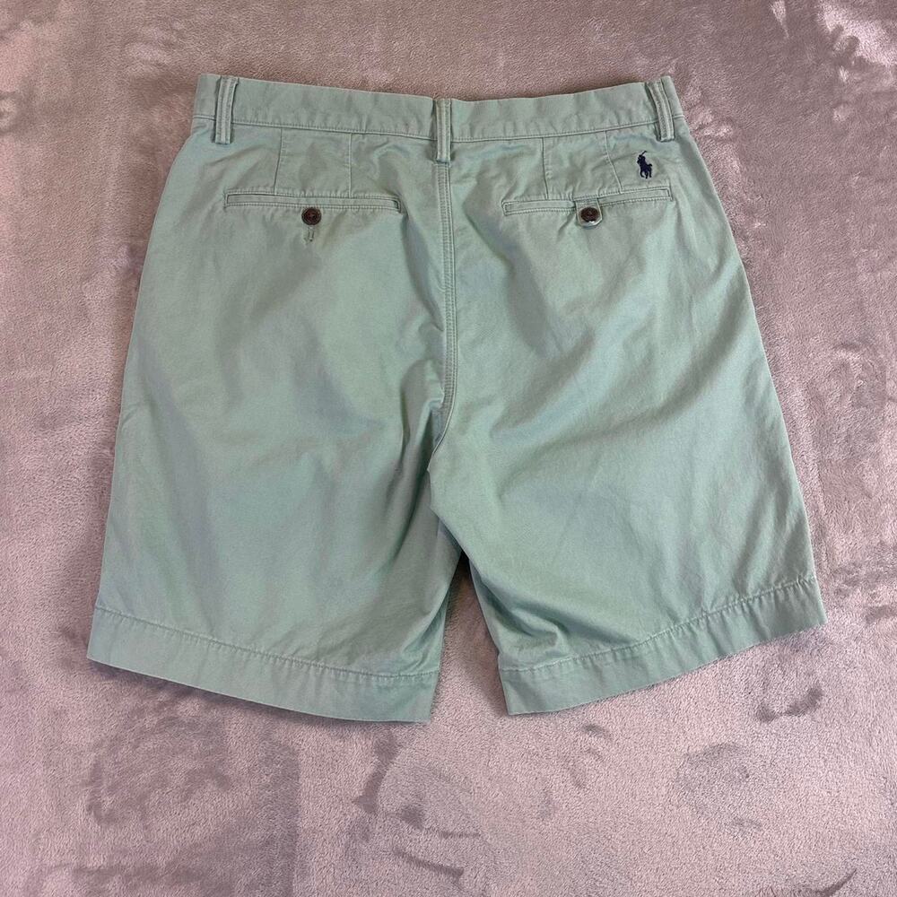 Polo Ralph Lauren Classic Fit Mint Green Chino Shorts Mens Size 33